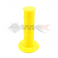Piece Poign&eacute;es plastique soft grip JAUNE de Pit Bike et Dirt Bike
