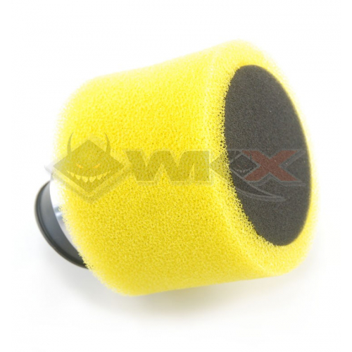 Piece Filtre &agrave; air Racing diam&egrave;tre 44 JAUNE de Pit Bike et Dirt Bike
