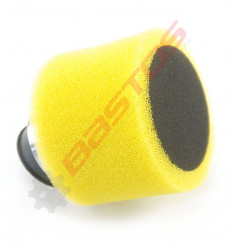 Piece Filtre &agrave; air Racing diam&egrave;tre 38 JAUNE de Pit Bike et Dirt Bike