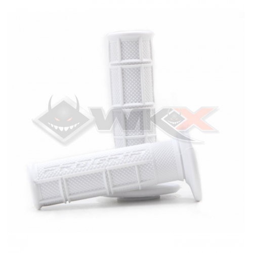 Piece Poign&eacute;es PROGRIP 794 BLANC de Pit Bike et Dirt Bike