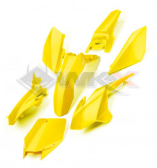 Piece Kit plastique YCF JAUNE de Pit Bike et Dirt Bike