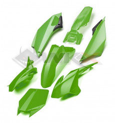 Piece Kit plastique YCF EVO VERT de Pit Bike et Dirt Bike