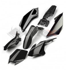 Piece Kit plastique YCF EVO NOIR de Pit Bike et Dirt Bike