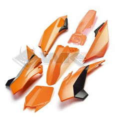 Piece Kit plastique YCF FACTORY ORANGE de Pit Bike et Dirt Bike