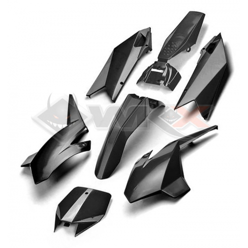 Piece Kit plastique YCF BIGY NOIR de Pit Bike et Dirt Bike