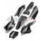 Piece Kit plastique YCF BIGY NOIR de Pit Bike et Dirt Bike