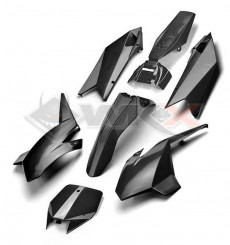 Piece Kit plastique YCF BIGY NOIR de Pit Bike et Dirt Bike