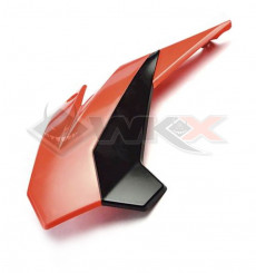 Piece Ouie de radiateur YCF FACTORY gauche ROUGE de Pit Bike et Dirt Bike