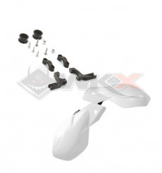 Piece Prot&egrave;ges mains YCF BLANC de Pit Bike et Dirt Bike