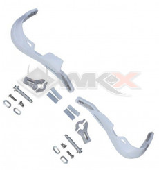 Piece Prot&egrave;ges mains YCF supermotard BLANC de Pit Bike et Dirt Bike