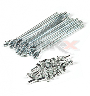 Piece Set 32 rayons 125mm / 128mm YCF jante 12' de Pit Bike et Dirt Bike