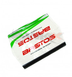 Piece Housse de guidon vintage BASTOS BIKE VERT &eacute;dition limit&eacute;e de Pit Bike et Dirt Bike