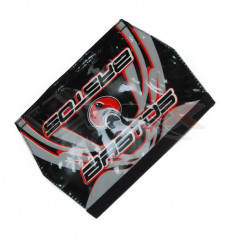 Piece Housse de guidon vintage BASTOS BIKE GRIS &eacute;dition limit&eacute;e de Pit Bike et Dirt Bike