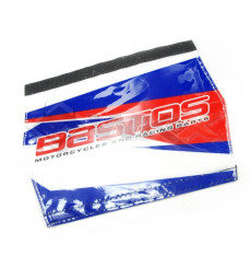 Piece Housse de guidon BASTOS BIKE BLEU &eacute;dition 2016 de Pit Bike et Dirt Bike