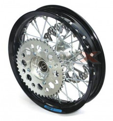 Piece Jante arrière aluminium YCF 12' GRIS de Pit Bike et Dirt Bike