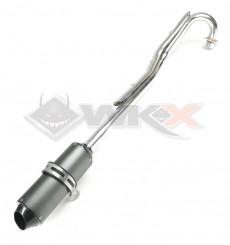 Piece Echappement type progun MXF complet avec cartouche alu de Pit Bike et Dirt Bike