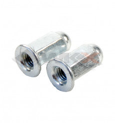 Piece Ecrou d'&eacute;chappement M6 borgne / la paire de Pit Bike et Dirt Bike