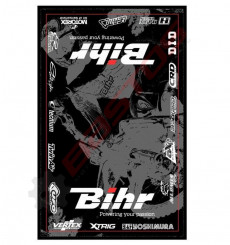 Piece Tapis de paddock environnemental BIHR de Pit Bike et Dirt Bike