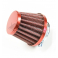 Piece Filtre &agrave; air cornet acier 38mm ROUGE de Pit Bike et Dirt Bike