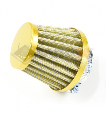 Piece Filtre &agrave; air cornet acier 38mm OR de Pit Bike et Dirt Bike