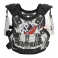 Piece Plastron enfant POLISPORT XP1 TRANSPARENT de Pit Bike et Dirt Bike