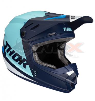 Piece Casque THOR Sector taille L BLEU de Pit Bike et Dirt Bike