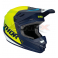 Piece Casque THOR Sector taille L JAUNE / BLEU de Pit Bike et Dirt Bike