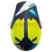 Piece Casque THOR Sector taille L JAUNE / BLEU de Pit Bike et Dirt Bike
