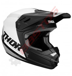 Piece Casque THOR Sector taille L NOIR / BLANC de Pit Bike et Dirt Bike
