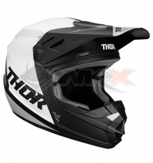 Piece Casque THOR Sector taille L NOIR / BLANC de Pit Bike et Dirt Bike