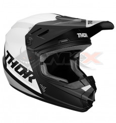 Piece Casque THOR Sector taille L NOIR / BLANC de Pit Bike et Dirt Bike