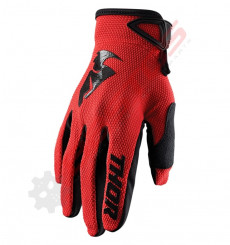 Piece Gants THOR Sector taille XS ROUGE de Pit Bike et Dirt Bike