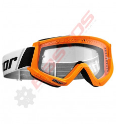 Piece Masque enfant THOR Combat ORANGE de Pit Bike et Dirt Bike