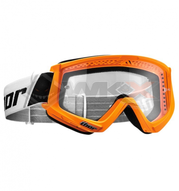 Piece Masque enfant THOR Combat ORANGE de Pit Bike et Dirt Bike