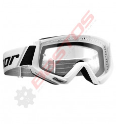 Piece Masque THOR Combat BLANC de Pit Bike et Dirt Bike
