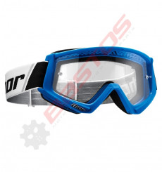 Piece Masque THOR Combat BLEU de Pit Bike et Dirt Bike