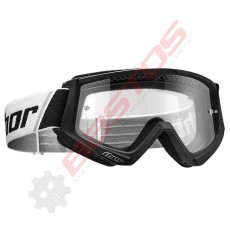 Piece Masque enfant THOR Combat NOIR de Pit Bike et Dirt Bike
