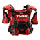 Piece Plastron enfant THOR Guardian taille 2XS/XS ROUGE de Pit Bike et Dirt Bike