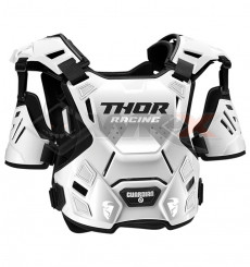 Piece Plastron enfant THOR Guardian taille 2XS/XS BLANC de Pit Bike et Dirt Bike