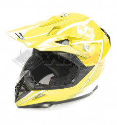 Piece Casque YEMA taille 2XL JAUNE de Pit Bike et Dirt Bike