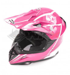 Piece Casque YEMA taille 2XL ROSE de Pit Bike et Dirt Bike