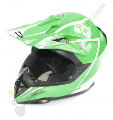 Piece Casque YEMA taille L VERT de Pit Bike et Dirt Bike