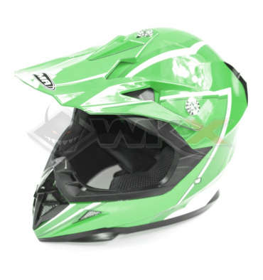 Piece Casque YEMA taille 2XL VERT de Pit Bike et Dirt Bike