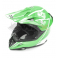 Piece Casque YEMA taille 2XL VERT de Pit Bike et Dirt Bike