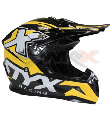Piece Casque STYX RACING taille S JAUNE de Pit Bike et Dirt Bike