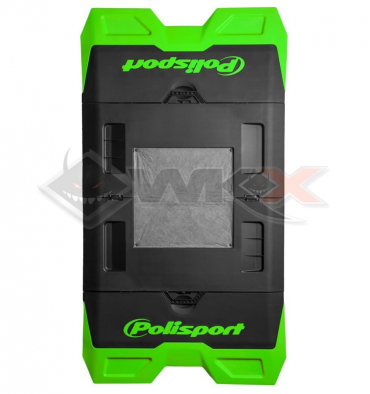 Piece Tapis de paddock POLISPORT VERT de Pit Bike et Dirt Bike