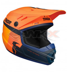 Piece Casque enfant THOR Sector Racer taille YS ORANGE de Pit Bike et Dirt Bike