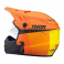 Piece Casque enfant THOR Sector Racer taille YS ORANGE de Pit Bike et Dirt Bike