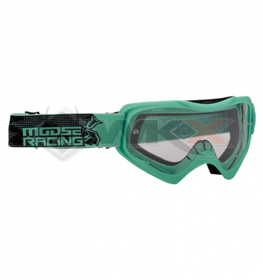 Piece Masque MOOSE Qualifier Slash MENTHE de Pit Bike et Dirt Bike