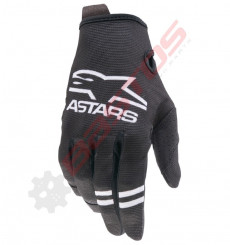 Piece Gants enfant ALPINESTARS Radar taille YXS NOIR de Pit Bike et Dirt Bike